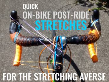 Quick On-Bike Post-Ride Stretches for the Stretching Averse
