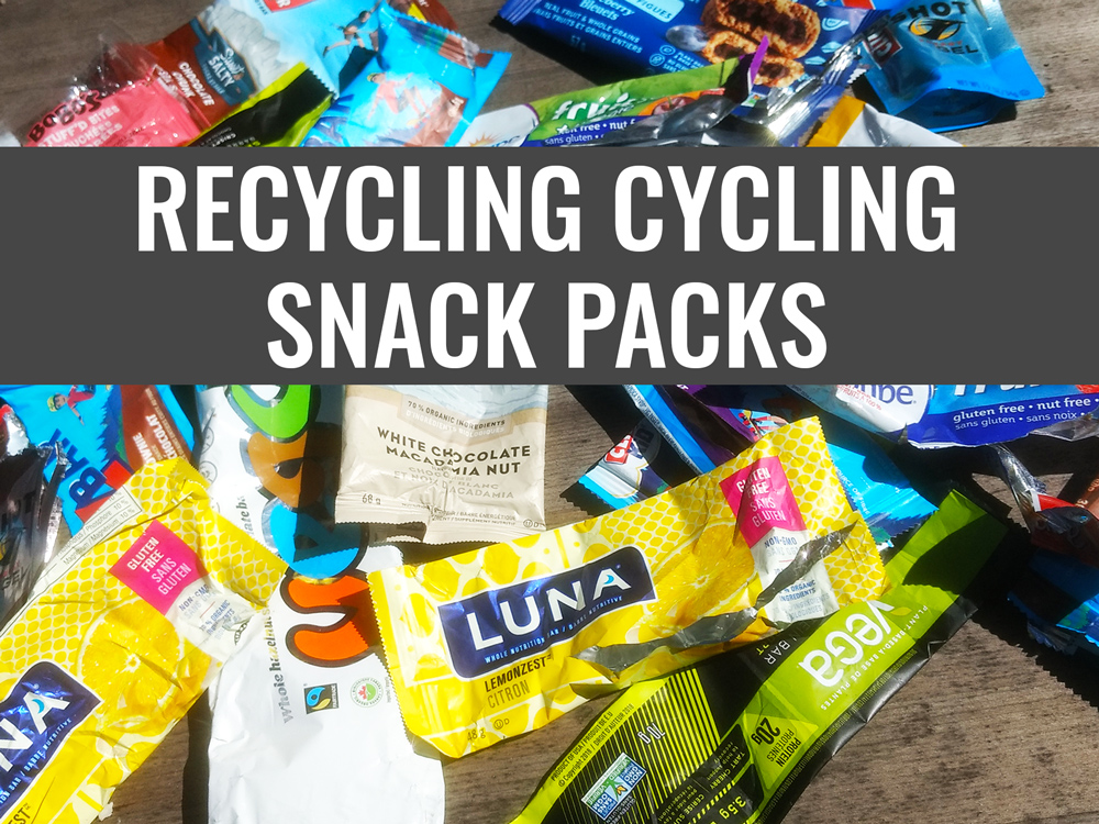 Recycling Cycling Snack Packs