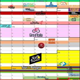 2023 Pro Men's Cycling Calendar